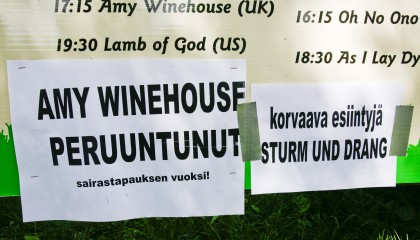 Karuimmat festariperuuntumiset ja niiden korvaajat