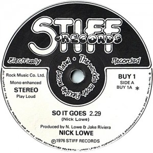 #15 Nick Lowe – So It Goes