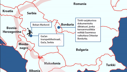 Kartoittamaton Balkan