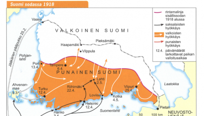 Kevään 1918 hitit – kolme punaista ja kolme valkoista laulua sisällissodan melskeistä