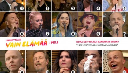 Vain musiikkia! 10 vaikuttavinta cover-tulkintaa Vain elämää -televisiosarjassa