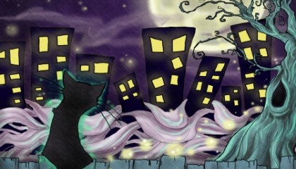 Vitun kova ääni – Se kuulee jotai äänii ku se kattelee tonne…